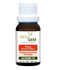 Méridien 10 - Énergie triple réchauffeur - ACUGEM gemmothérapie